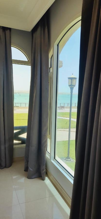 Tio Sea Resort Al Khor Kültér fotó View from the window of a room at the hotel